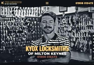 Kyox Locksmiths of Milton Keynes - Kyox Locksmiths of Milton Keynes is your local locksmith in Milton Keynes and the surrounding areas,  offering a variety of locksmith services for homes,  offices businesses and cars. With more than 10 years of experience,  our staff is trained to work with the majority of locks and lockout situations. Just call us on 01908 015473 and visit our website to get a free estimate or to book.