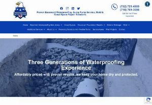 Basement Waterproofers - Three Generations of Waterproofing Experience
Affordably priced with proven results, we keep your home dry and protected.