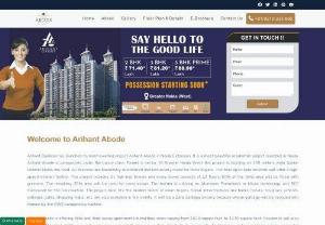 Arihant Abode | Sector 10 | Greater Noida Extension West @9210333666 - Arihant Buildcon has launched its most awaited 2/3 BHK residential project Arihant Abode in Noida Extension. located in Sector 10, Greater Noida West
