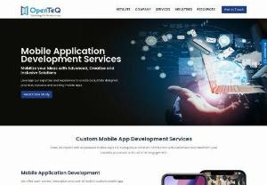 mobile app development companies | OpenTeQ - mobile app development companies - OpenTeQ, a Top Mobile App Development Company in India and USA that offers custom mobile applications for iOS and Android platforms. Get a Free Quote Now!