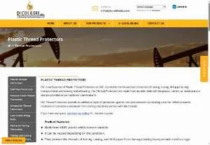 Screenshot of Plastic Thread Protector Suppliers for Pipe Protection
