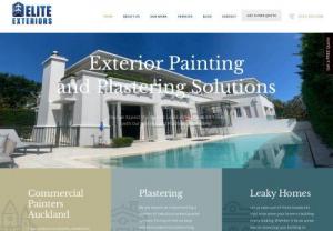 Elite Exteriors Ltd - Elite exteriors have a team of highly skilled and trained plasterers, recladders, painters, and property maintenance professionals.Address : 17 Summerland Drive, Henderson, Auckland, 0612,New Zealand , Phone no :- 02 102588406