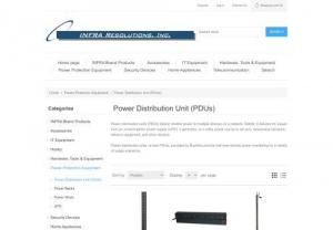 Shop Rack Mount Power Distribution Units - Power distribution units, or rack PDUs, provided by Buyinfra provide real-time remote power monitoring for a variety of usage scenarios.