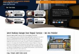 West Roxbury Garage & Opener - There are not better service technicians better suited to assist you with your service needs than we are at West Roxbury Garage and Opener. Address: 2091 Centre St, Ste C, West Roxbury, MA 02132 Phone: (857) 999-3635