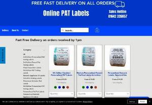 Online PAT Labels - Quality PAT Testing Labels with Free Delivery