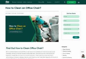 How to clean an office chair? - Be it a commercial space, an actual office, or even your corner cubicle at your house that you use as your workstation will have a chair that would be hard to really clean. This is because most chairs are built with ergonomic consideration and have a lot of small moving parts. These nooks and corners are prone to accumulating a lot of germs, diseases, infections, and viruses if you don't clean them frequently with time. So, to clean an office chair, you should probably know the basics.