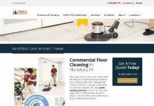 professional hard floor cleaning services in Honolulu, HI - If you are looking for hospital cleaning services provider then contact Stratus Building Solutions. Visit our site for getting service related details.