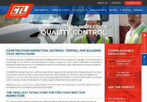 Construction Inspection Quality Control - CTL Engineering - CTL's construction inspectors provide quality inspections, material testing, and building code for projects big and small.