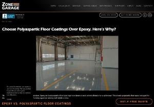 Choose Polyaspartic Floor Coatings Over Epoxy. Here's Why? - Polyaspartic floor coatings are better than epoxy. There, we said it. And we have proof! Read below to know all the reasons you should choose polyaspartic over epoxy.
