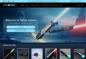 Parsec Sabers - Parsec Sabers offer high quality aluminium sabers with RGB-X or Xenopixel boards with neopixel blades. Includes Smoothswing and a large selection of soundfonts and many more features