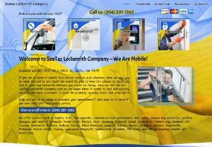 Seatac Locksmith Company - The next time you lock yourself out of your car or your house, turn to the dependable services of Seatac Locksmith Company.