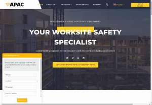 Your Site Safety Product Specialist - APAC - APAC was founded to provide a one-stop solution for worksite safety products, such as scaffolding, edge protection systems, fall protection, temporary roof, and construction fence, to reduce customer costs and expand the business.