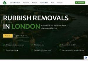 Any London Waste - Any London Waste is a London-based rubbish disposal and junk collection company. Our professional staff is always available to assist you with your trash management requirements. We can assist with everything from general rubbish collection to garden clearances, construction waste disposal, and even office clearances and commercial relocations.