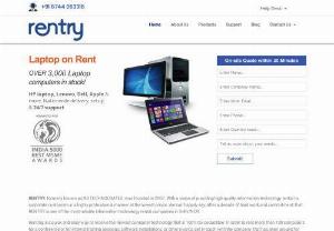 laptop on rent | best laptop rental in delhi - rentry.in - laptop on rent - rentry, offers a wide range of laptop on rent in pan India. Laptops are a necessary part of modern life and many of our daily tasks are doubled up with a laptop and a Mobile phone.