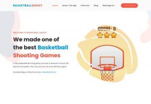 Basketball Shoot - In this basketball shooting game you have 3 chances to shoot the ball into the basket. The more you win, the more difficult it gets!