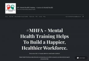 DPC Mental Health Training - Here at DPC Mental Health Training we can offer courses to people to raise the awareness of common mental health illness. Accredited to deliver these courses by Mental Health England which is an internationally recognised organiseation which is also recognised by the UK's department of health.