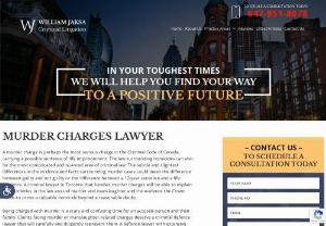 William Jaksa Criminal Lawyer - William Jaksa is an experienced criminal defence in Toronto. For over 15 years he has been helping clients defend their matters and has worked to ensure they get the best results possible. If facing murder charges in Toronto you want William working on your case.