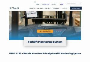 Forklift Monitoring System - SIERA.AI - A forklift monitoring system that sets up with 1-click and costs less than every other traditional telematics solution in the market.