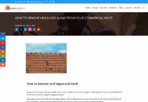 How To Remove Mold And Algae From Your Commercial Roof - How to remove roof algae and mold
 

Algae and mold generally grow under warm moist conditions. If you have algae or mold growth on your commercial roof or flat roof, it can be a sign of a bigger problem.

Although commercial roofs are low sloped, there is still a slight pitch to ensure that water on the roof is directed toward the roof drains. If your roof has algae or mold, it could be a sign of a roof leak or bigger problem...