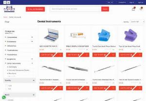 Buy Dental Instruments Online-Dental Instruments - Dental instruments are tools that dental shop uses to provide dental treatment. Buy Dental Instruments online, dental products, dental instruments, and orthodontic products.