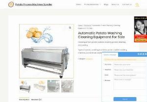 Automatic Potato Washing Cleaning Equipment For Sale - The potato washing equipment for sale provided by our company saves water resources and has good cleaning effect, which has won the recognition of many users.