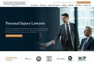 McLeish Orlando Lawyers LLP - We've been helping the critically injured since 1999. McLeish Orlando's skilled team of personal injury lawyers, accident benefits specialists, and tort clerks deal with the complicated legal process so you can focus on recovering.