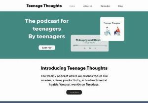 Nover Studio - Think About It is a co-owned podcast where Barathi and Sanjeevan talk about society, tv-shows and life as a teen. The Podcast has been live since 2020, and we have ever since been passionate podcasters. You can find us on a variety of platforms.