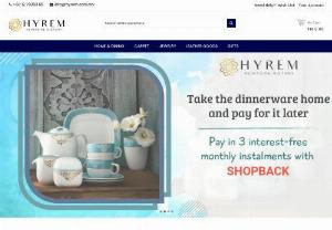 Dinnerware Supplier in Malaysia - Buy the best dinnerware set & home decor online at an affordable price in Malaysia on Hyrem.com.my. Buy dining & kitchenware sets now.