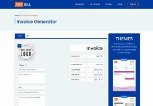 Invoice Generator by Antbill - Invoice Generator by Antbill.com is a free pdf invoicing tool that lets you make professional invoices in just few clicks.
It is simple to use yet packed with features that adopts billing best practices. No sign up is necessary to make and download an invoice.
� 100% free
� Professional templates
� All field customizable
� Editable color palette
� Summary letter
� Watermark