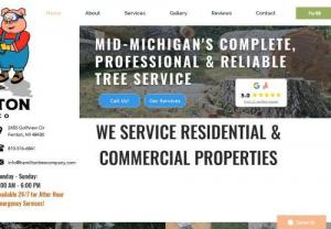 Hamilton Tree Company - Our family owned & operated company was founded in 2019 with one goal in mind-to help property owners. We offer a complete range of tree services, including tree removal, pruning, and stump grinding for homeowners in the Mid-Michigan and surrounding areas. Being fully licensed & insured, we're equipped to handle any tree concern on residential and commercial properties, such as golf courses, parks, apartment complexes and schools. There is no task too large for us!