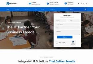Coweso Philippines, India, US, AUS - Coweso is an Expert in IT Services, Digital Marketing, E-Commerce Development, Mobile App Development, Cloud Hosting, Server Setup and Website Development in Australia.
