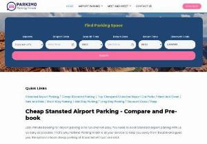 Stansted Airport Parking - Cheap Stansted Car Parking - Compare and pre-book cheap Stansted airport parking deal with us. Get quote now to choose airport car parking space from approved Stansted airport car parks.