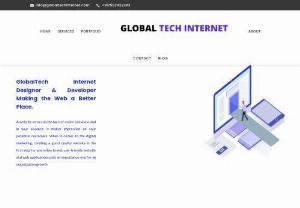 Website Designing Company in aligarh - Globaltech internet is best Web Design and web development Company in Aligarh. Call us at +917503422383 for world class website for your online business growth