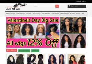 BeaHairs. com - The human hair wigs online shop - We,  Bea hairs have best and cheap glueless full lace wigs,  and glueless lace front wigs,  glueless silk top full lace wigs,  we have brazilian virgin human hair extensions,  hair weaves,  they can be shipped within 3 days.