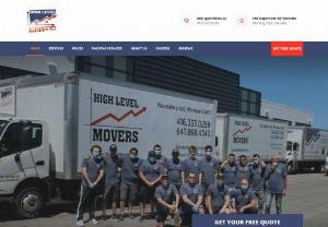 High Level Movers Toronto - High Level Movers provides professional moving, packing, and storage services for residential and commercial customers in Toronto and throughout Canada.