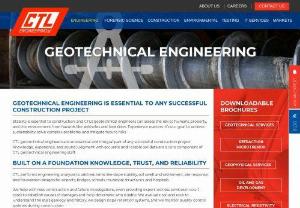 Geotechnical Engineering - CTL Engineering - CTL's geotechnical engineering will help with new construction and failure investigations to create successful projects.
