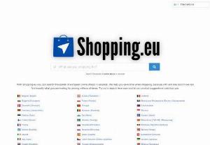 Best Shopping in Europe | Shopping.eu - Wide selection of electronic items, computers, smartphones, digital cameras, clothing, shoes, sporting goods, jewellery, baby items and much more!
