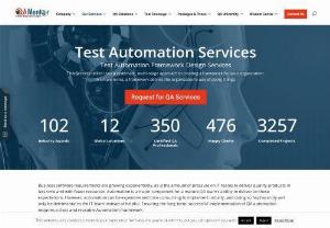 Automation Testing Company - QA Mentor's Automation Framework Design Services uses a systematic, multi-stage approach to creating a framework for your organization. In simple terms, a framework defines the organization's way of doing things.