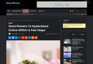 Online Flower Delivery in Hyderabad - Flowers are nature's gift that brings more colors to your life. In that instance, you should prefer the online flower delivery in Hyderabad to make your day remarkable. You can explore a wide range of collections to surprise your dear ones. In addition, take advantage of the customization options to get a soulful connection. You can also get your flowers in the form of bouquets, baskets, bunches, and many more. Moreover, it is the best way to showcase your limitless love and affection for them.