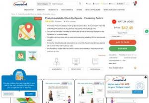 Product Availability Check By Zipcode - Prestashop Addons - Prestashop Product Availability Check by Zipcode addon allows the customers to check the availability of the products in any particular area just by entering the zip code.