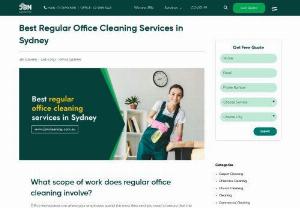 Best regular office cleaning services in Sydney - Office workspaces are where your employees spend the most time and you need to ensure that the environment that you offer them is clean, clear, safe, and hygienic at all times without exceptions. The overall productivity of your employees can be drastically impacted by your regular office cleaning routine. You need to clean, disinfect and sanitize the corner to corner of your space on a regular basis to prevent any contamination or germ accumulation.