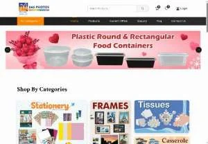 Screenshot of Online Stationery and Stackable Containers