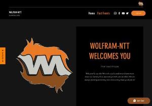 wolframntt - WOLFRAMNTT is a Game-centric gaming club and studio which organizes various game tournaments and produces games. Our club is made up of students who are passionate about developing games and organizing various game tournaments to make our club stronger.