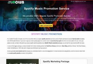 Find out how does music promotion help budding artists gain thousands of plays on Spotify - Acquiring huge plays on Spotify can be easy and completely hassle-free if you promote your music with the help of a professional and reputed music marketing agency.