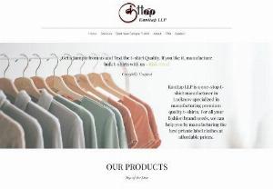 Kanttap LLP - Kanttap LLP is a one-stop t-shirt manufacturer in Lucknow specialized in manufacturing premium quality t-shirts. For all your fashion brand needs, we can help you by manufacturing the best private label clothes at affordable prices.