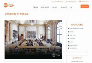 University of Padova | Study In Italy - RMC Elite - The University of Padova is an Italian University which is located in the city of Padova, in the region of Veneto, northern Italy. It was founded in 1222.