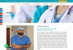 Laparoscopic Surgeon in Faridabad - Dr. Nitin Sardana is a highly skilled best Laparoscopic surgeon in Faridabad.  He has over 12 years of experience in laparoscopic surgery. His special area of interest are in laparoscopic/minimally invasive surgery for Gallstone, Hernia, Bariatric Surgery, Gastro-Intestinal, Anorectal Disorders likewise Piles, Fistula, Fissure, e and other general procedures.

Get the best Laparoscopic Surgery treatment For Opinion or teleconsultation- +91-8595422697
