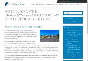 condominium law loudoun county va - Contact The Ceresa Law Firm, if you are searching for an expert HOA lawyer in Ashburn, VA. For getting further details visit our site.