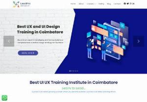 UI UX Designing Course in Coimbatore - LeadPro Infotech provides the best UI UX Designing Course in Coimbatore. Also offers Graphic Design, Embedded System training, IoT courses, and Robotics courses.