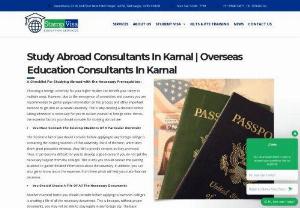 Overseas Education Consultants in Karnal - Many of the best universities in the abroad country and it is one of the most popular destinations for Indianl students. If you want to study abroad and get a degree, then applying for an Australian, USA, UK, Singapore and etc country visa with us.
